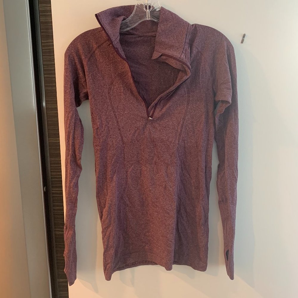 Lululemon Quarter Zip Top